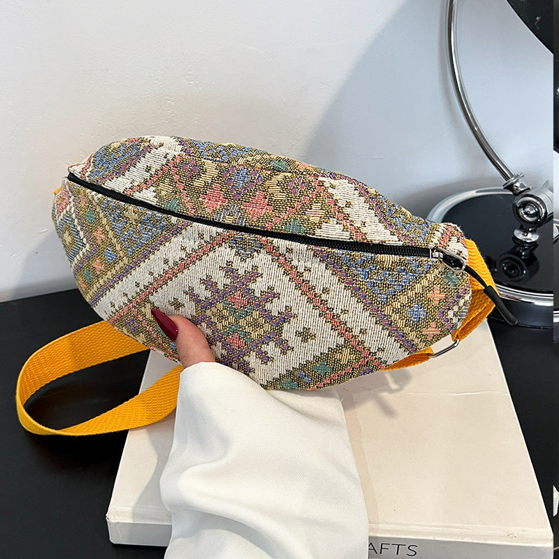 Bohemian Stil Woven Hüfttasche