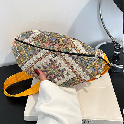 Bohemian Stil Woven Hüfttasche