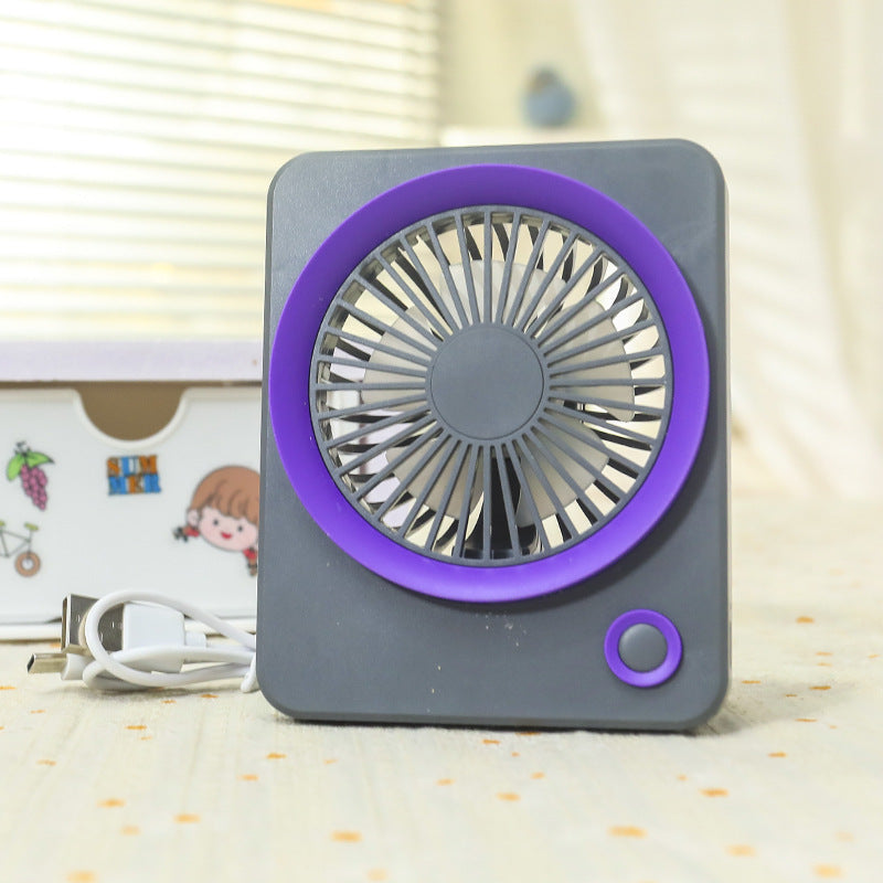 Damen Tragbarer Mini-Tischventilator mit USB-Anschluss und flexibler Neigung Brehn