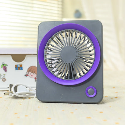 Damen Tragbarer Mini-Tischventilator mit USB-Anschluss und flexibler Neigung Brehn