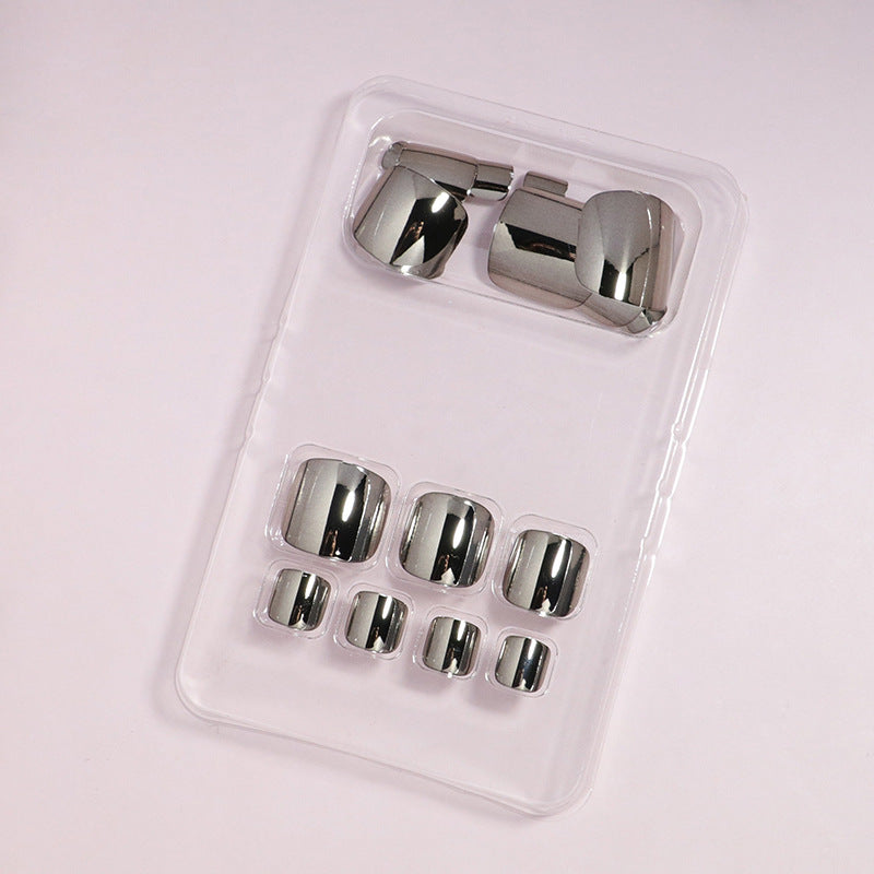 Premium Metallic Fußnagel Set Brehn