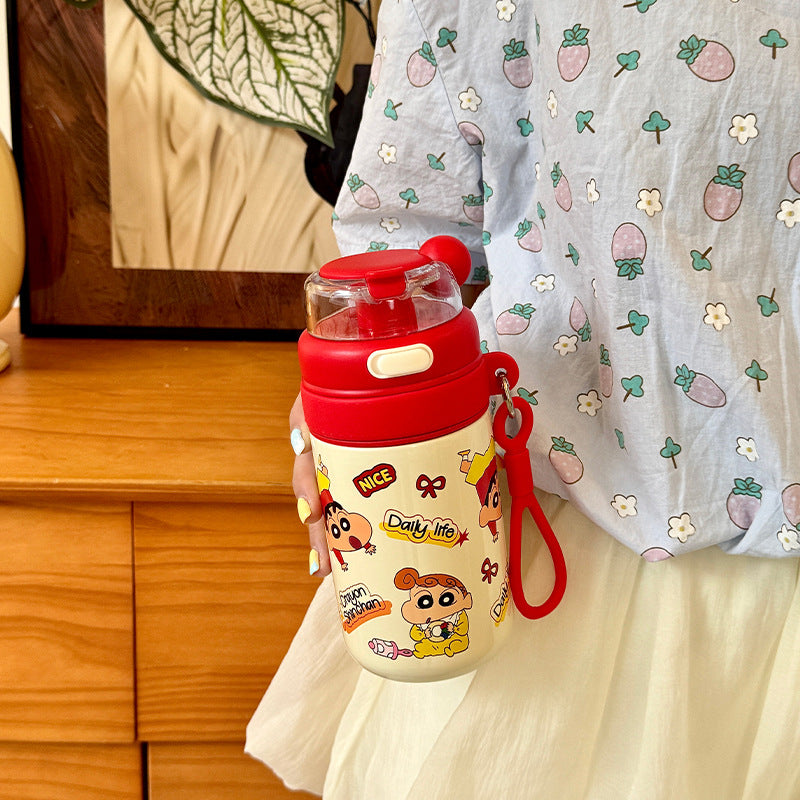 Damen Kinder-Trinkflasche mit kreativem Tierdesign Brehn