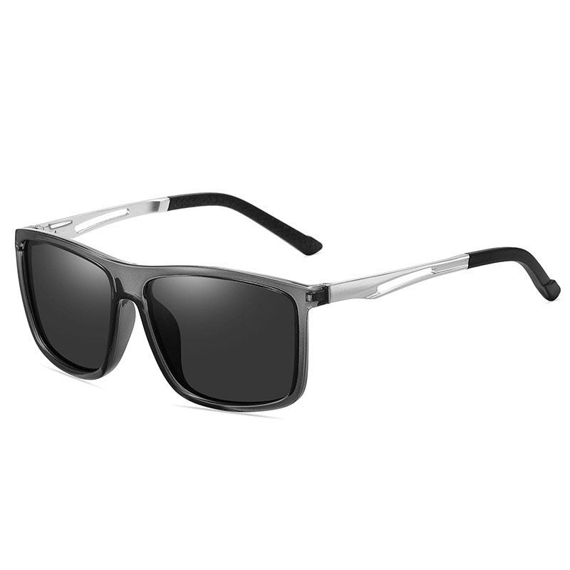 Herren Sportliche Sonnenbrille mit rutschfesten Bügeln und UV-Schutz Brehn