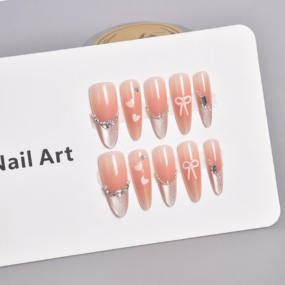 Elegante Press-On Nagelverlängerungen Brehn
