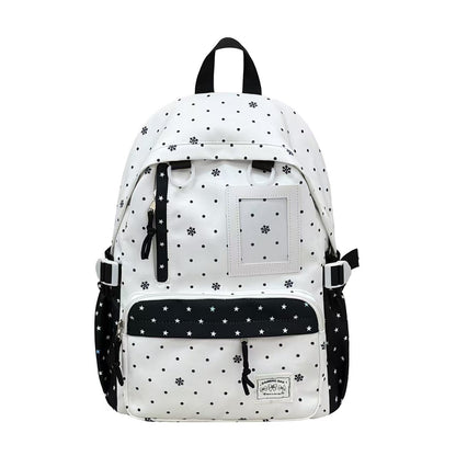 Muster Multi-Taschen Rucksack Brehn