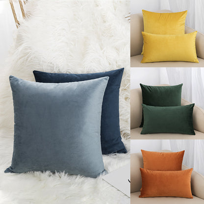 Damen Premium Sofakissen mit weichem Samtbezug Brehn