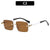 Premiume Quadratische Rahmen Sonnenbrille