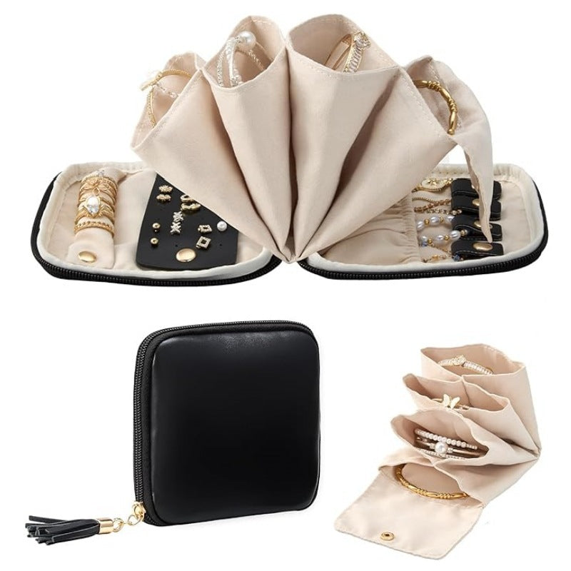 Schmuck-Organizer Tasche mit Multifunktionalem Innenlayout Brehn