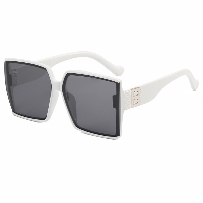 Damen Oversized-Sonnenbrille mit luxurious Detail Brehn