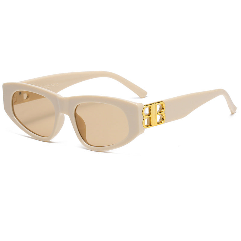 Damen Designer-Sonnenbrille mit luxuriösen Rahmenakzenten Brehn