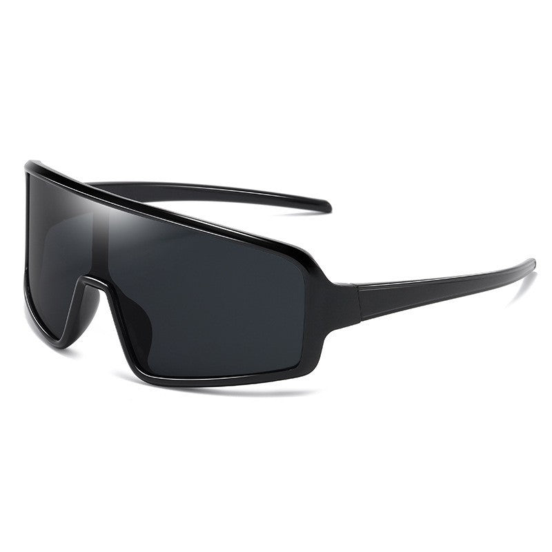 Damen Sportliche Rennsonnenbrille mit großem Sichtfeld und polarisierten Gläsern Brehn