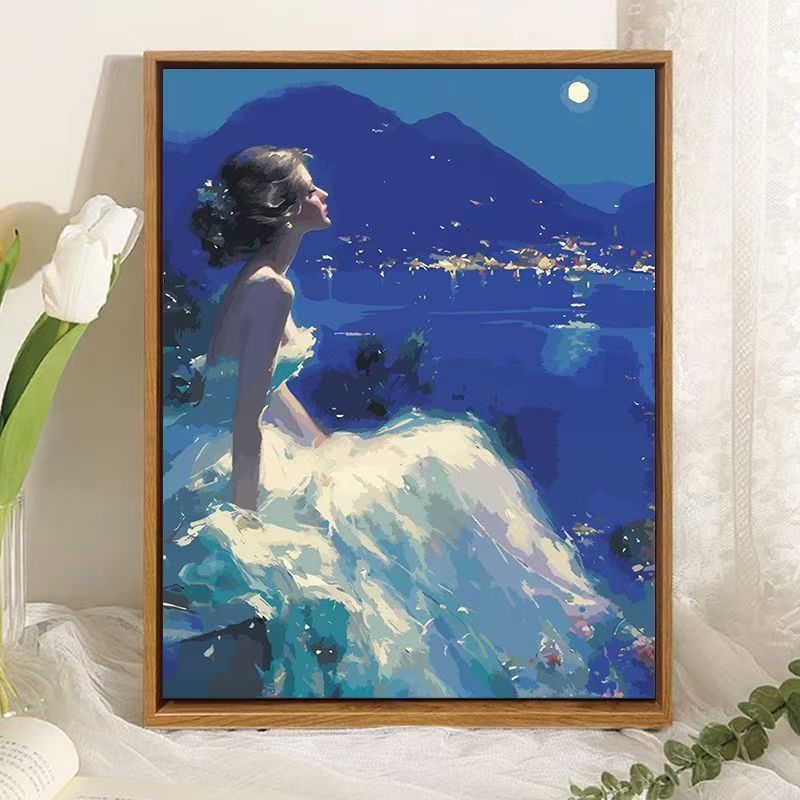 Vintage-inspirierte Stillleben-Rahmenbild Druck Brehn