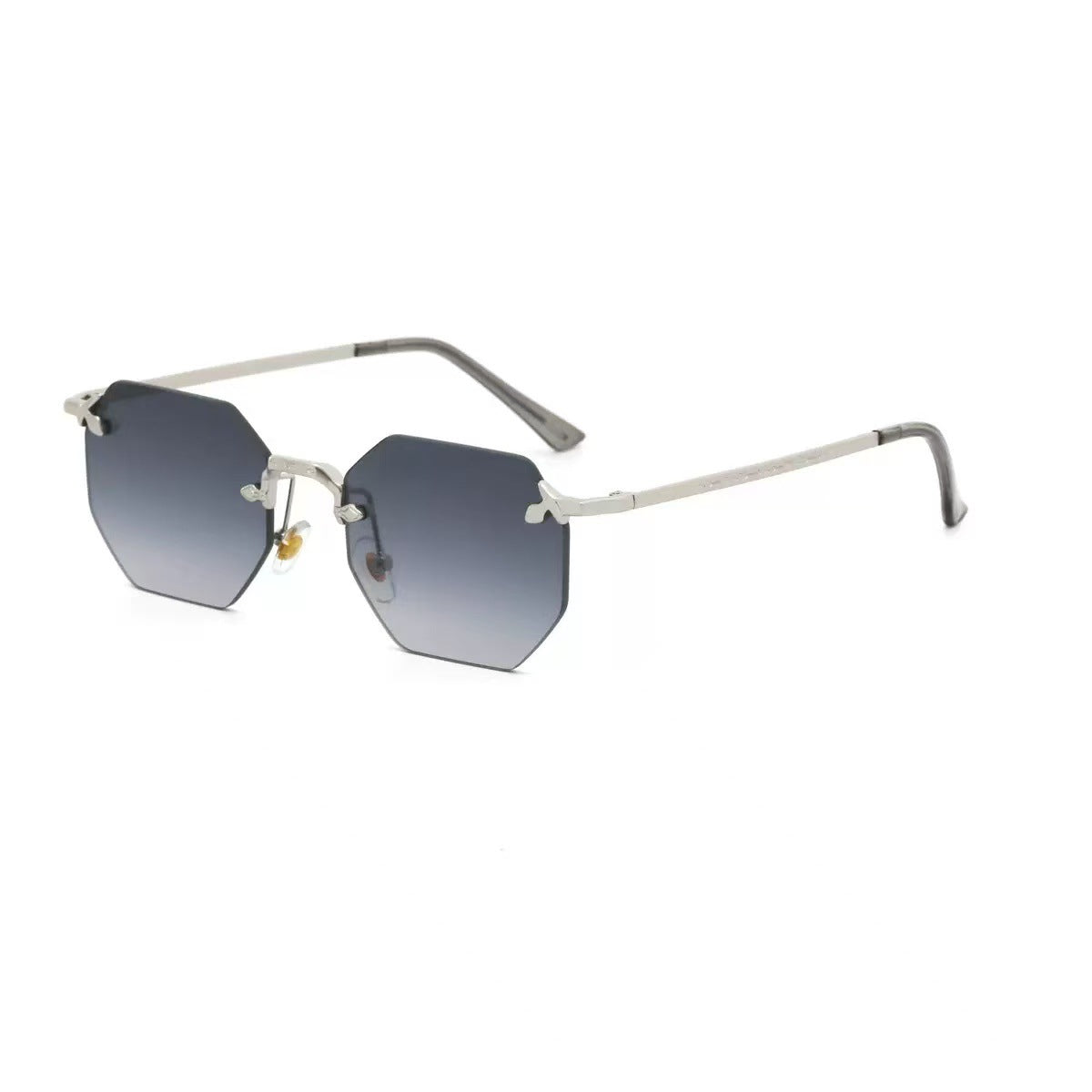 Damen stylische Sonnenbrille im modernen Oktagon-Design Brehn