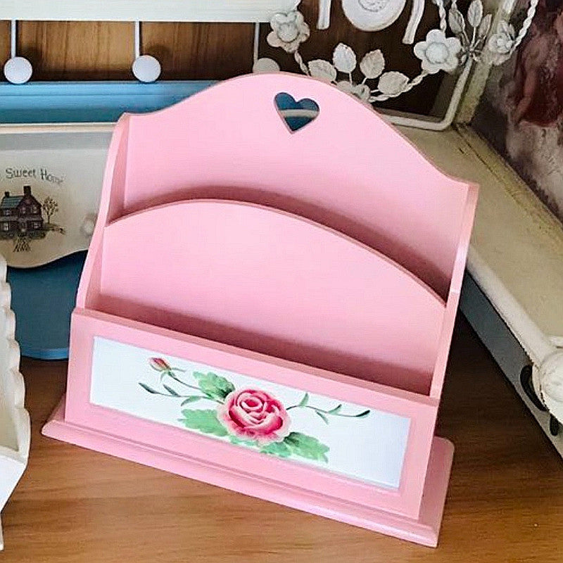 Dekorative Holzblumen Organizer