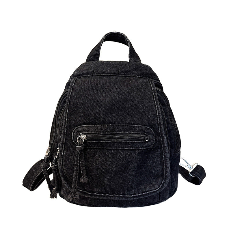 Stylische Denim Mini-Rucksack Brehn
