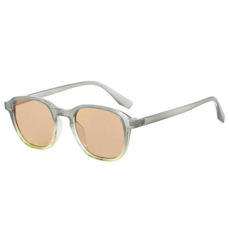 Damen stylische Sonnenbrille mit rundem Rahmen und UV-Schutz Brehn