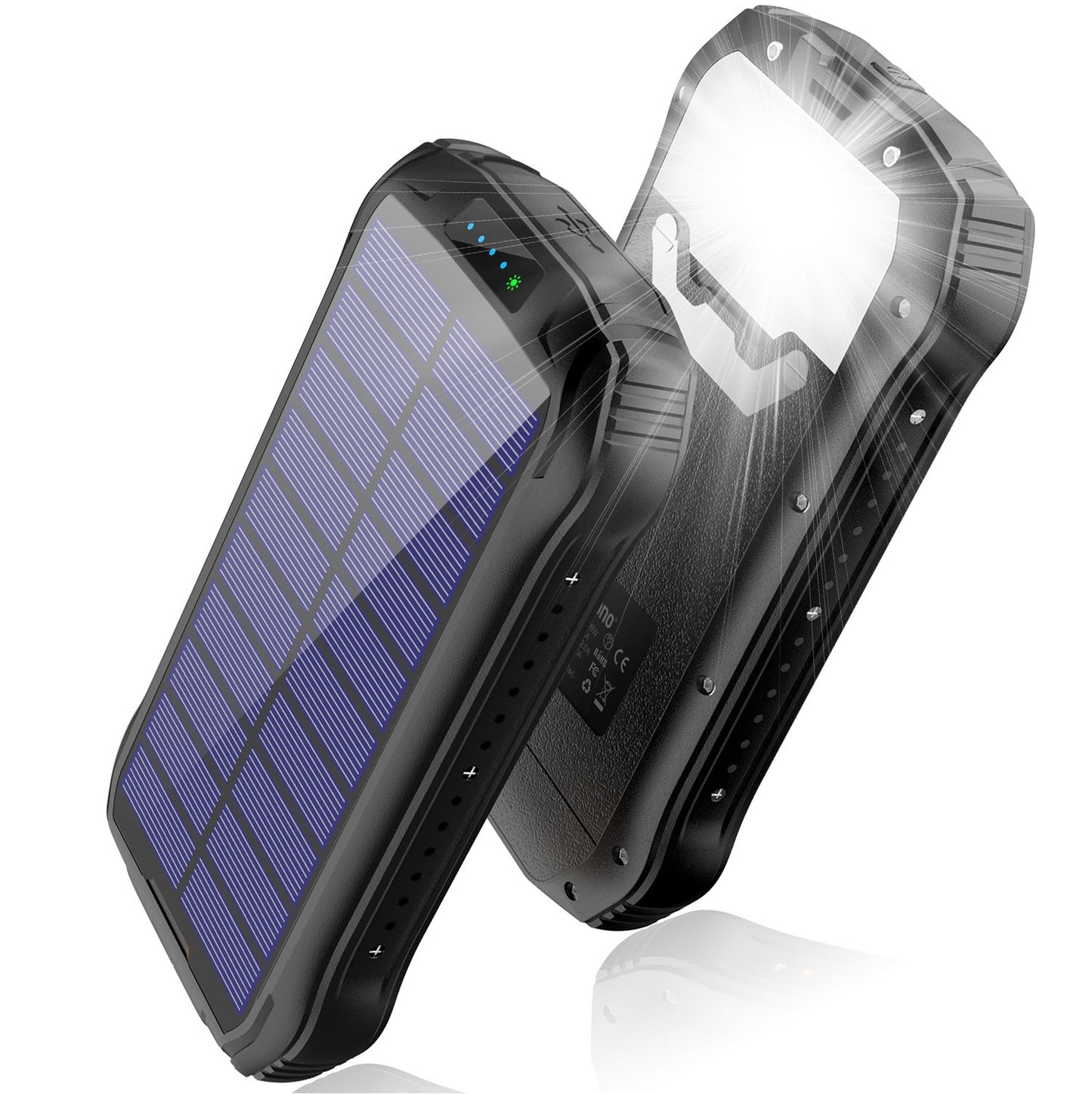 Solar-Powerbank mit Hoher Speicherkapazität und Ip66 Schutz Brehn