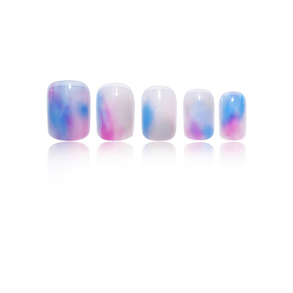 Künstlerische Aquarell-Nagelverlängerungen Brehn