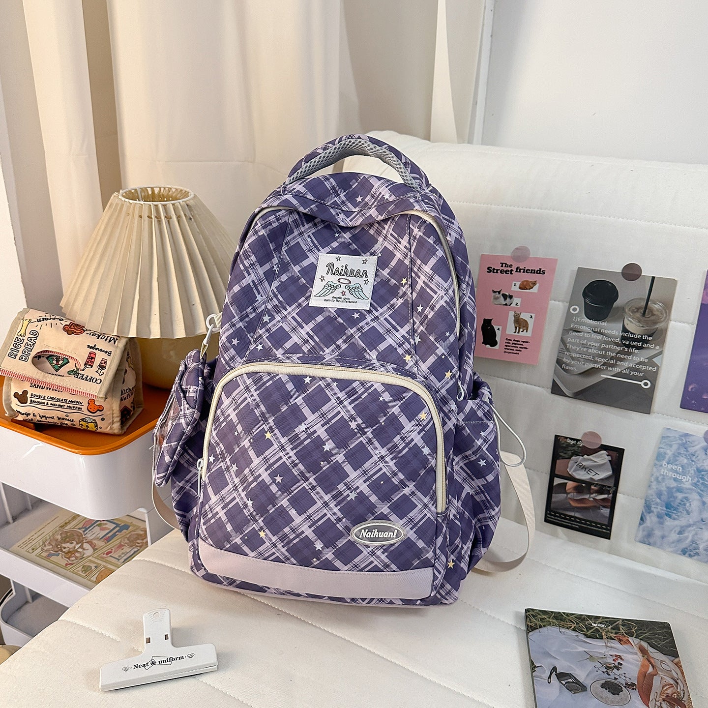 Casual Mehrfach-Taschen Rucksack Brehn