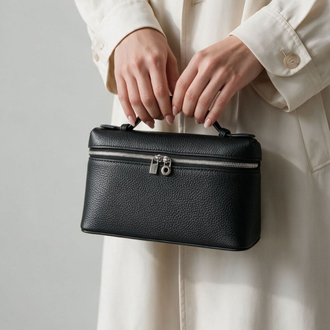 Kompette Boxy Top-Handle Kosmetiktasche