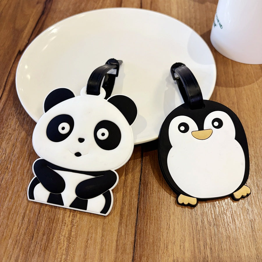 Panda-Themen Reisegepäckanhänger Brehn