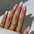 Kunstnagelset mit kreativen Ballett-Designs Brehn
