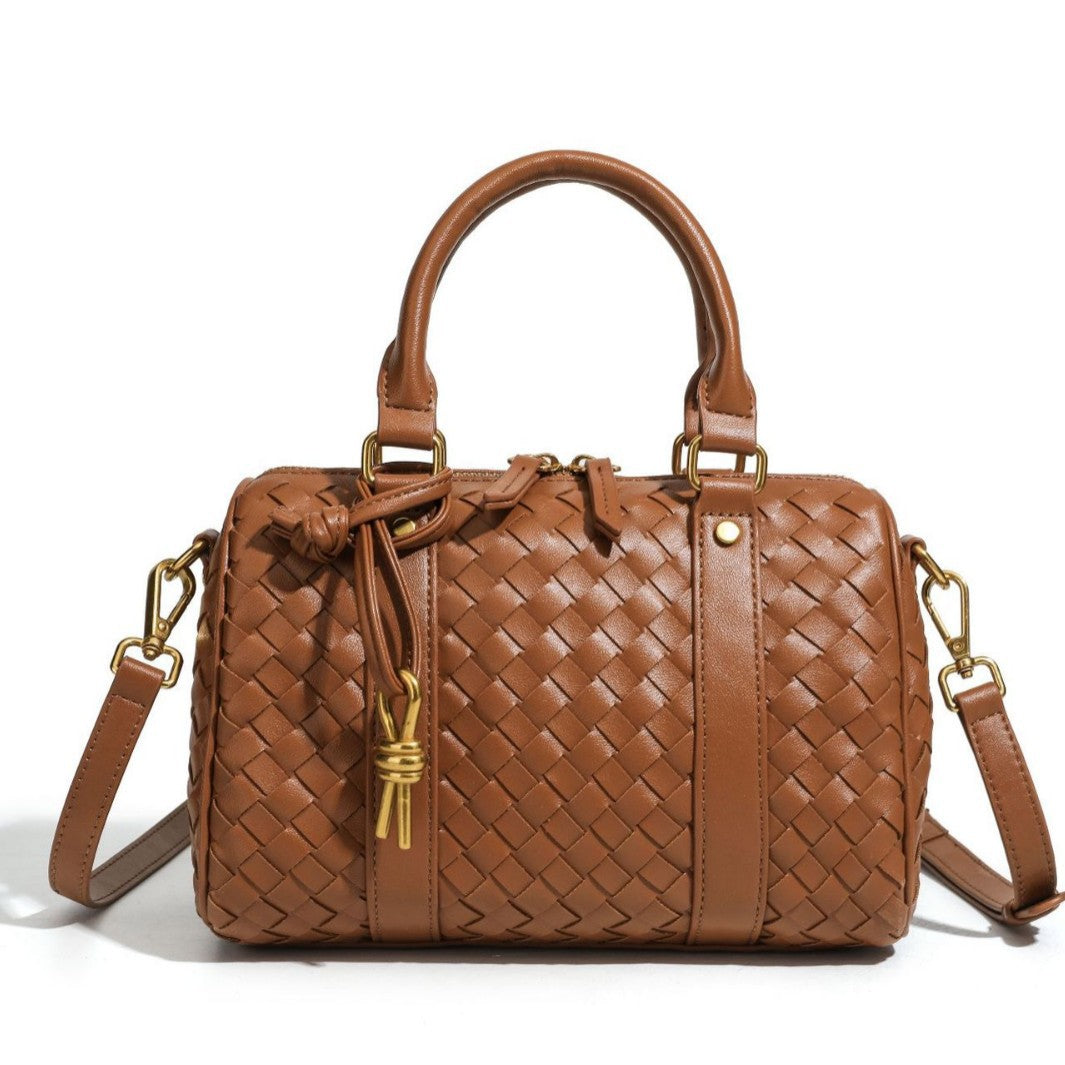 Elegante geflochtene Handtasche Brehn