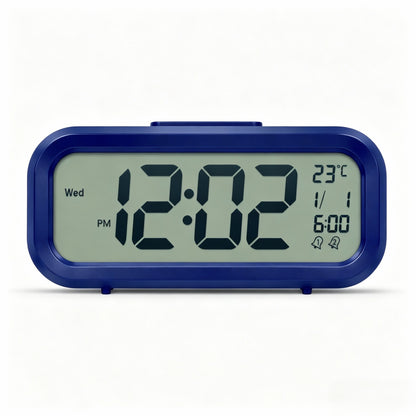 Digitaler Tischwecker mit Temperatursensor und Großem Led-Display Brehn