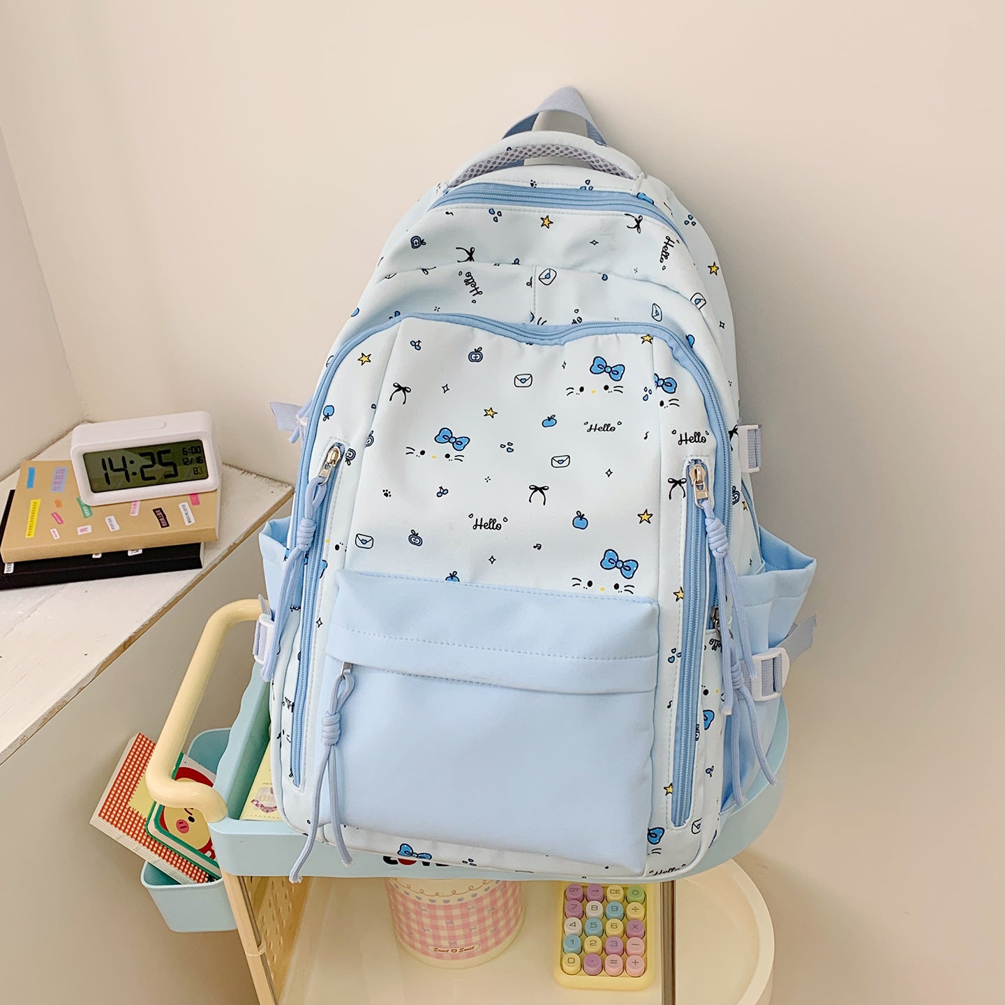 Freizeitrucksack mit Charmantem Design und Praktischen Fächern Brehn