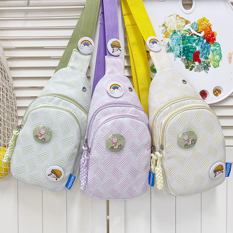 Fun gemusterte Sling Bag Brehn