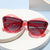 Damen auffällige Designer-Sonnenbrille mit extravagantem Rahmen Brehn