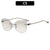 Künstlerische Blumrahmen-Sonnenbrille