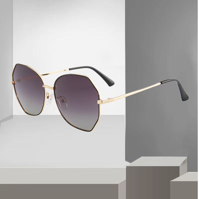 Modische Octagonal Sonnenbrille Brehn