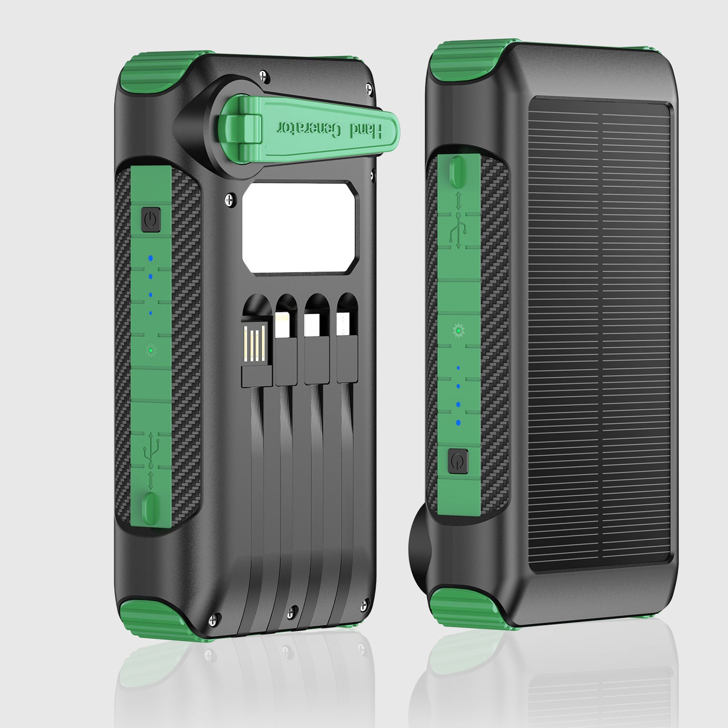 Solarbetriebene Powerbank Von Brehn