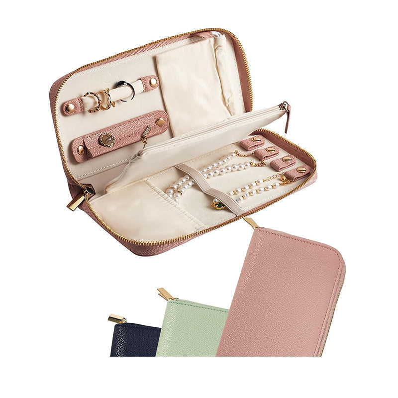 Schmuck-Organizer Tasche mit Abnehmbaren Inneneinteilungen Brehn
