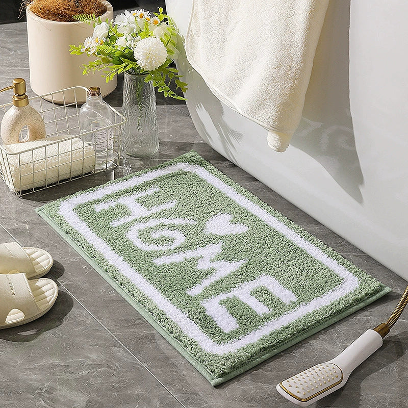 Home Dekorativer Badezimmerteppich Brehn