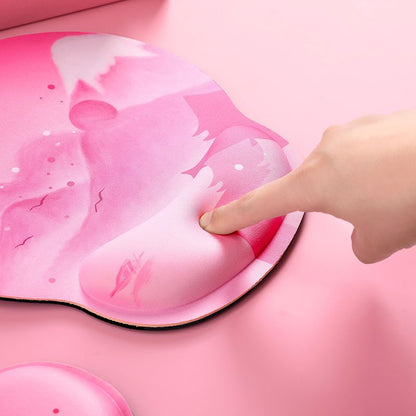 Ergonomische Mauspad mit Handgelenkstütze