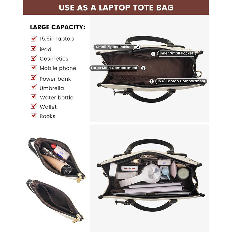 Isolierte Mehrfach-Fach Mittagessen Tasche Brehn