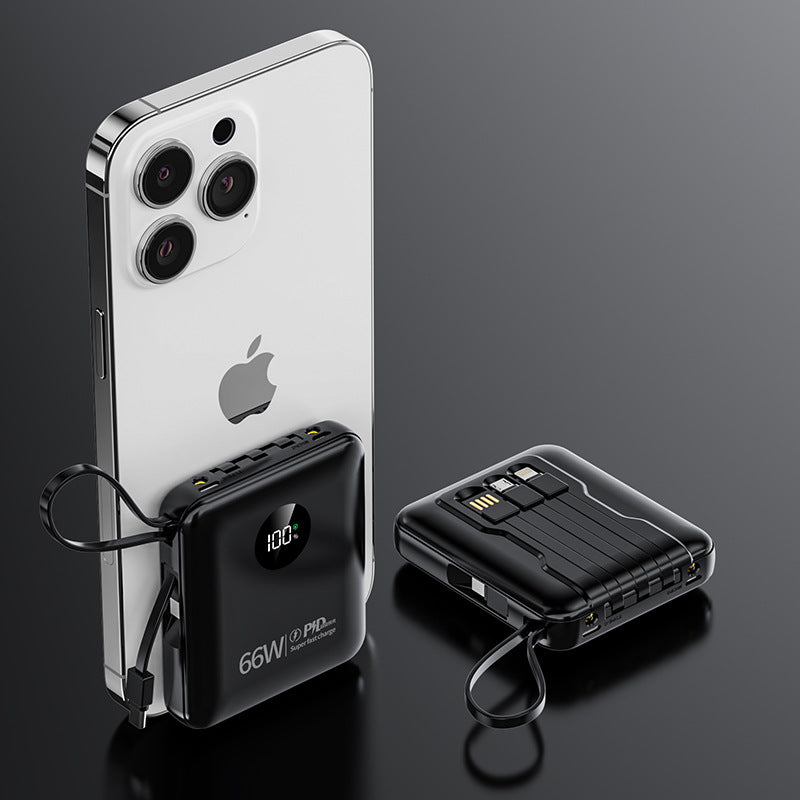 Tragbarer 66W Powerbank mit Schnellladefunktion Brehn