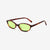 Damen stylische Sonnenbrille im zeitgenössischen Oval-Design Brehn