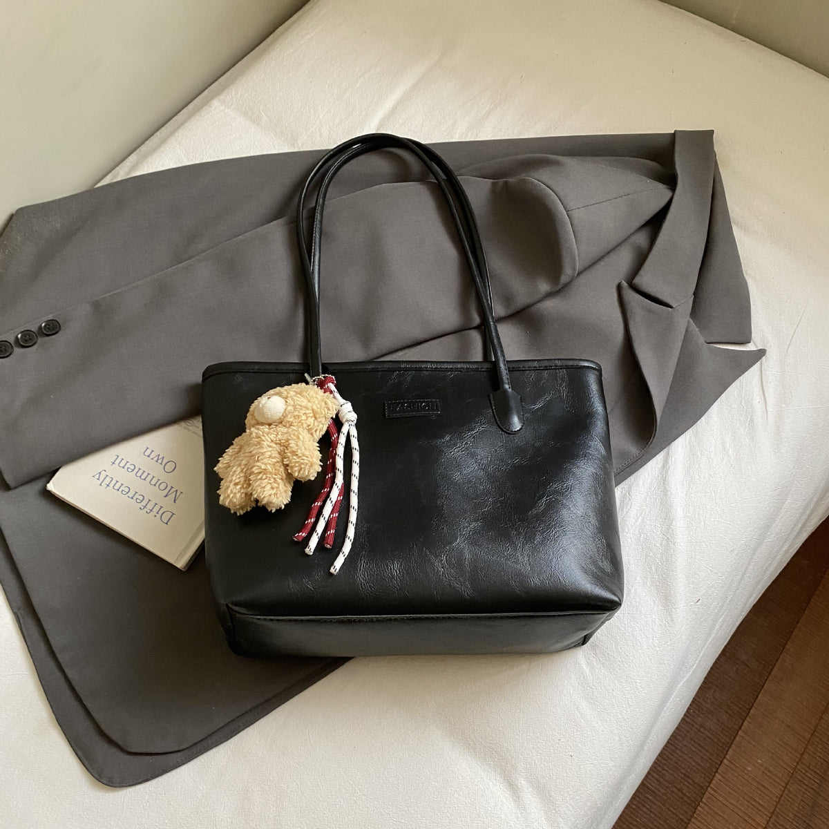 Elegante Strukturierte Tragetasche
