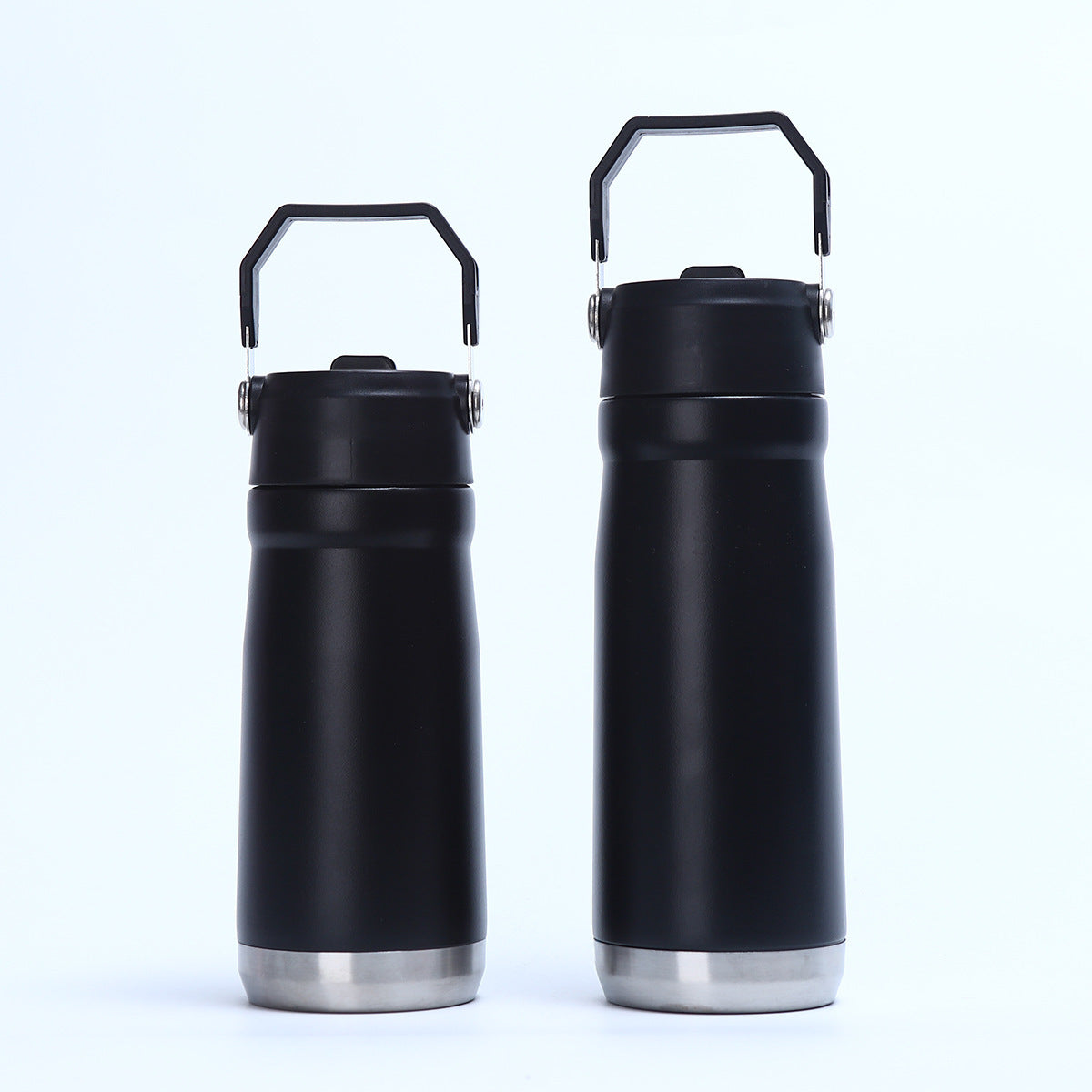 Damen Praktische Isoliertrinkflasche mit klappbarem Tragegriff Brehn