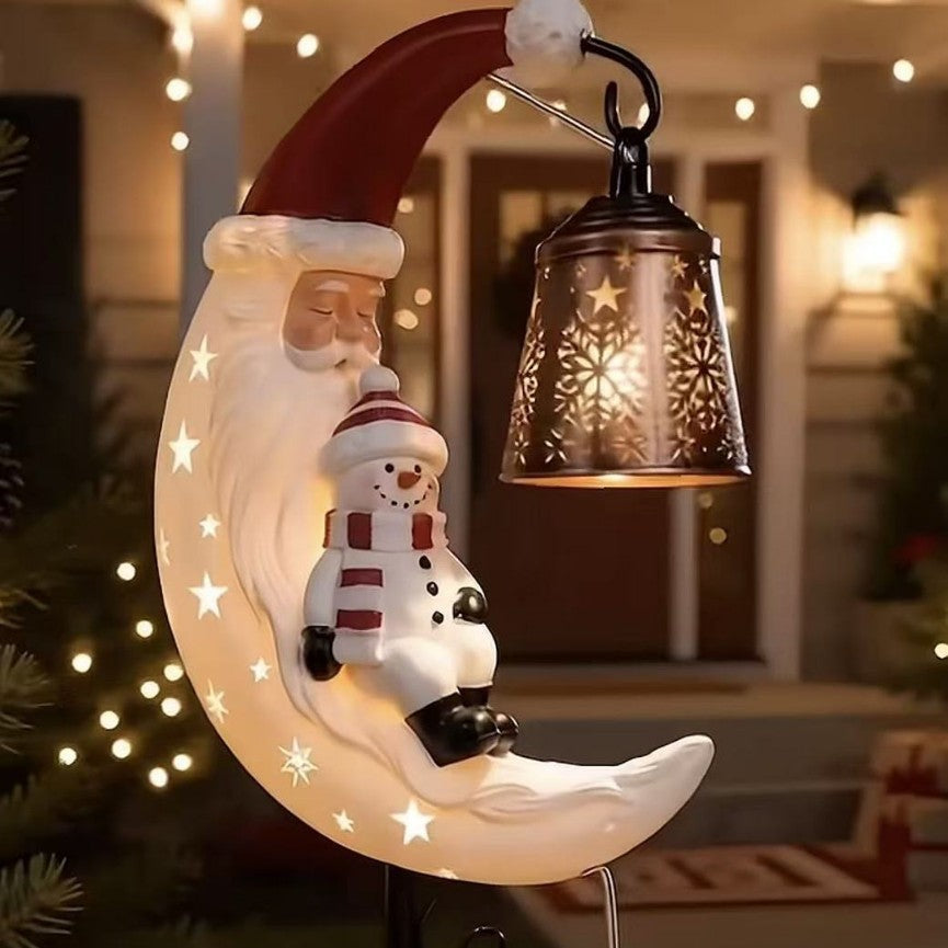 Weihnachtslichterdekoration Brehn