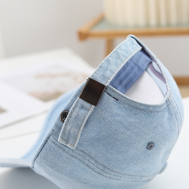 Damen lässige und modische Denim-Basecap Brehn