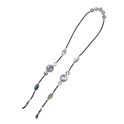 Eleganter Perlenbrillenhalter Brehn