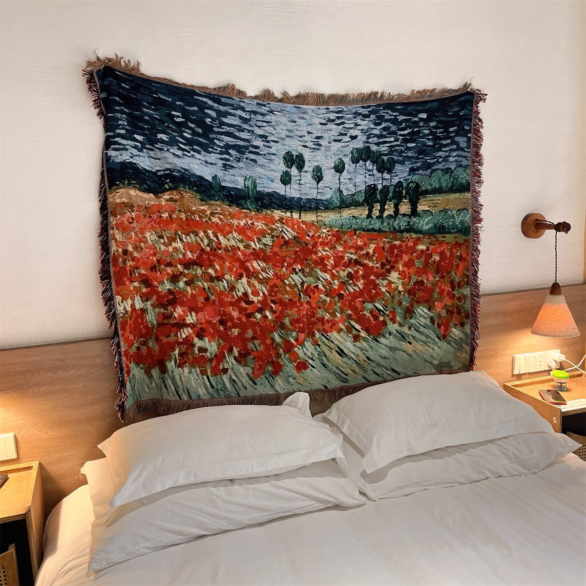 Künstlerische Wandteppichdecke