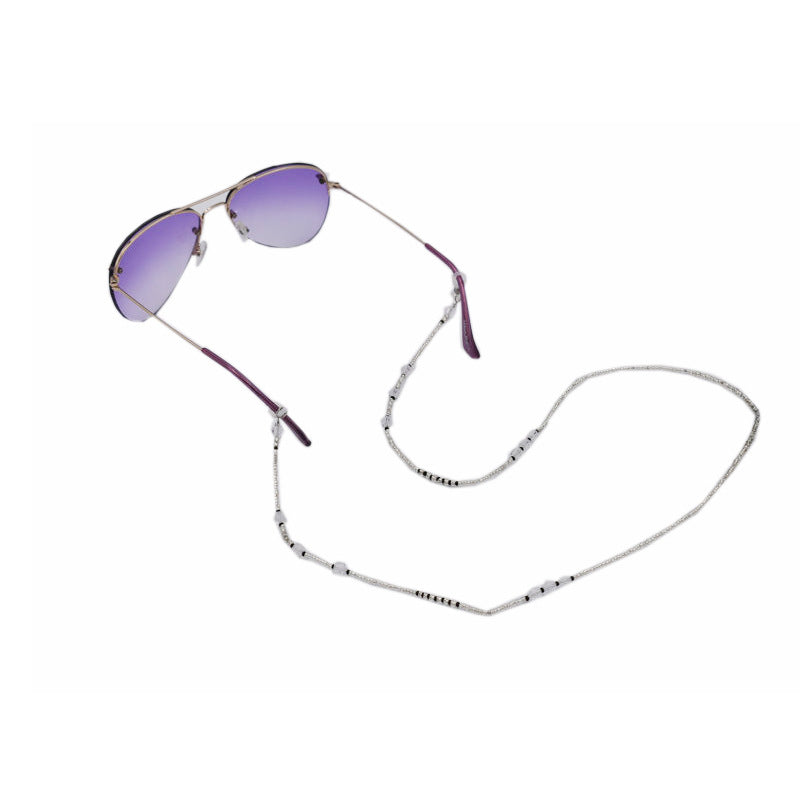 Chic Perlen Brillen Halter Kette Brehn