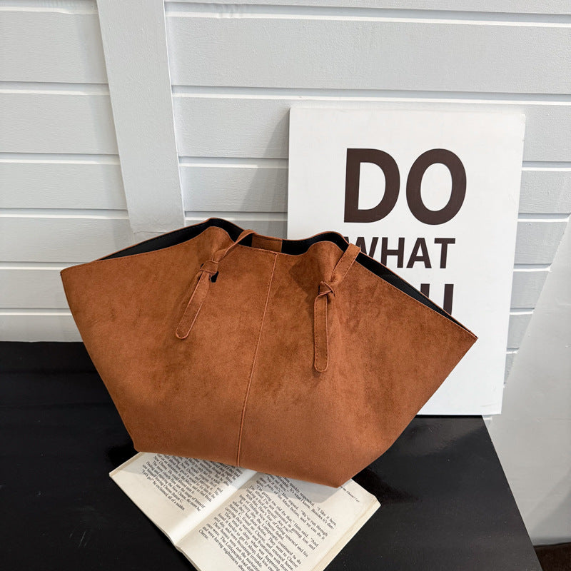 Wildleder Übergroße Tote Tasche Brehn