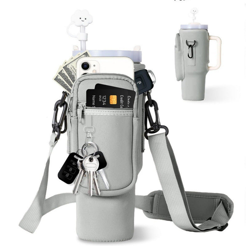 Damen Multifunktionale Handytasche mit Getränkehalter Brehn