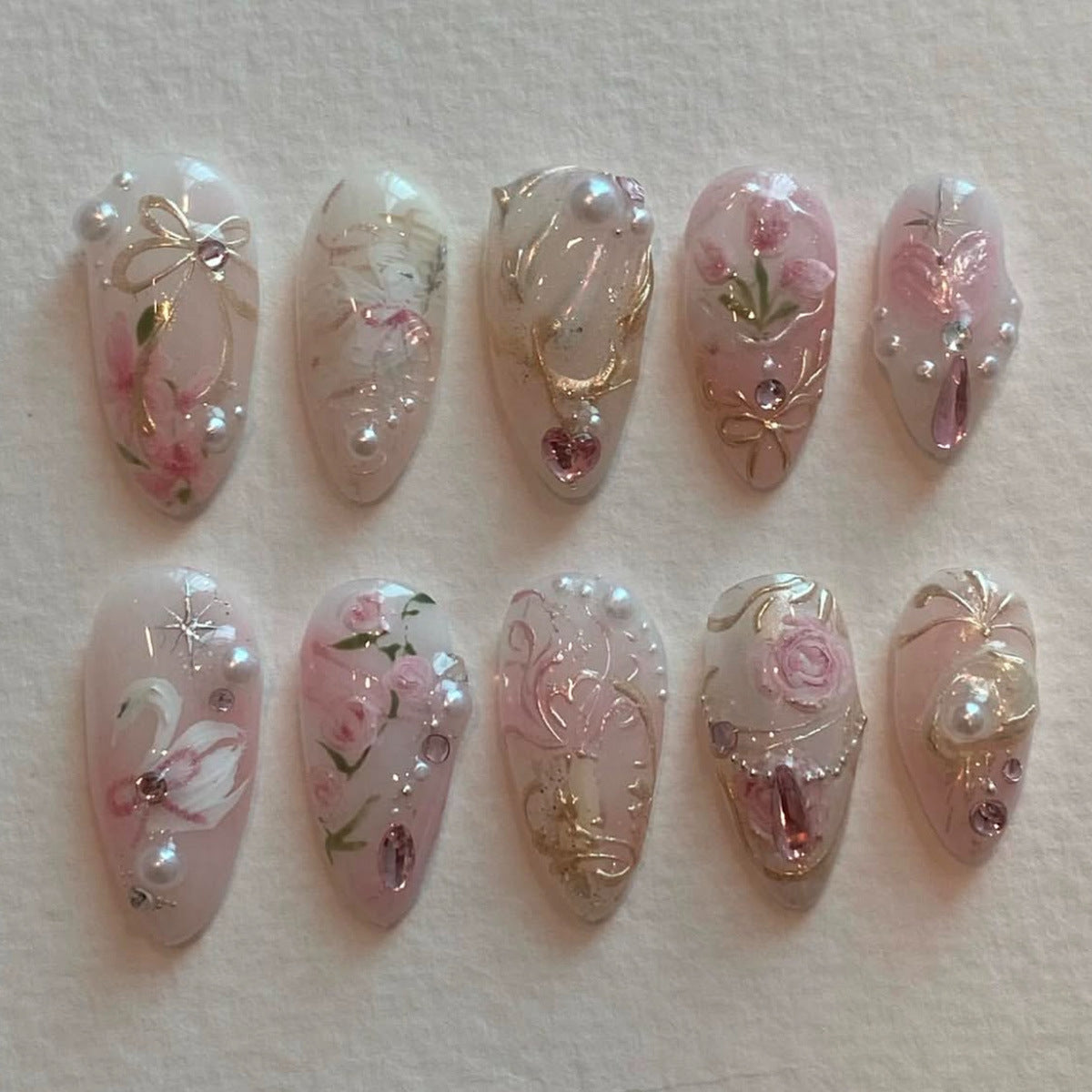 Thematic Artisan Press-On Nail Set Brehn